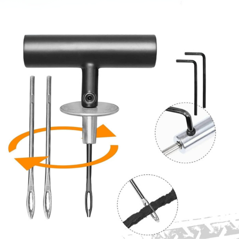Car Tire Repair Kit — Practical Tools 100 Pieces 