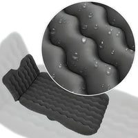 Oppblåsbar madrass for baksetet i bilen – Praktisk og enkel å installere 