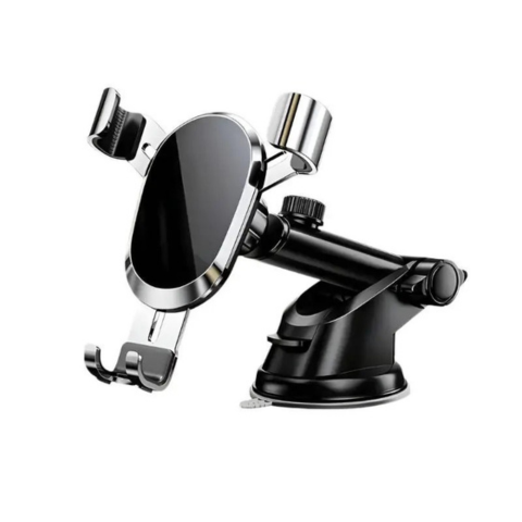Support Téléphone Voiture Ajustable — Installation Facile Et Stable