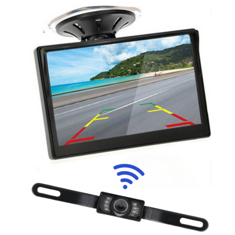 Achteruitrijcamera met Scherm – Perfecte Zichtbaarheid voor Uw Auto 
