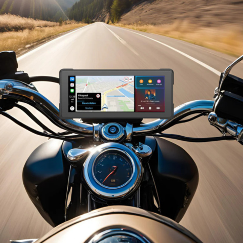 Sistema Multimedia Moto — GPS, Música y Control Inteligente 