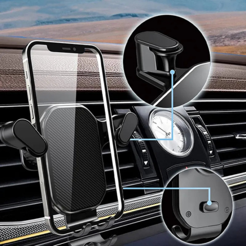 Telefonhalter Auto — Kompatibel mit allen Smartphones 