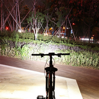 Lampă pentru ghidon de bicicletă – reîncărcabilă și impermeabilă 