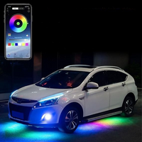 LED Neon Kit for Car — Multicolor Underglow Lighting 