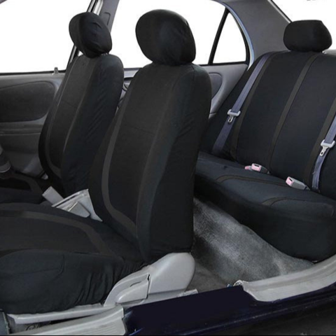 Lote de 9 Fundas de Asiento de Auto – Protección Completa Interior 