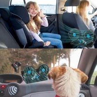 Double Fan for Car — Ideal for Summer and Winter 