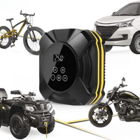 Mini Luchtdrukcompressor - Ideaal voor Auto, Motor en Fiets 
