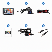 Sistema Multimedia Multifuncional Para Coche — GPS, Música y Cámara de Reversa 
