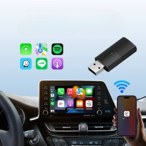 محول CarPlay اللاسلكي - الاتصال التلقائي لأنظمة OEM 