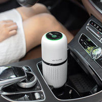 Purificatore d'Aria Portatile per Auto – Ionizzatore Silenzioso e Ricaricabile USB