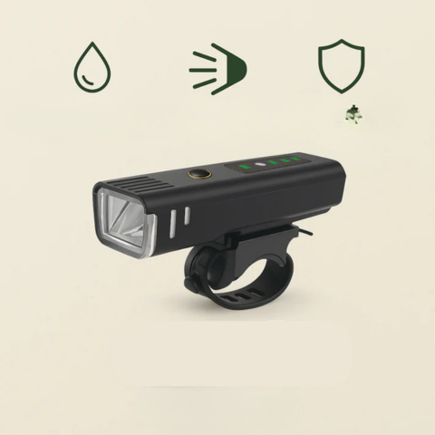 250 Lumen Front Bike Light - Enhanced Visibility & Night Safety