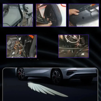 ضوء باب السيارة بأجنحة الملاك - تأثير بصري وأسلوب فريد من نوعه