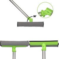 ערכת שטיפת רכב רב תכליתית — יד מתכווננת ומטלית רכה 