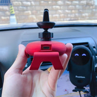 Cargador Inalámbrico para Coche con Soporte para Teléfono – Fijación Automática y Rápida 