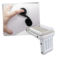 Dmuchane łóżko dla dzieci - wygoda w podróży i szybki montaż