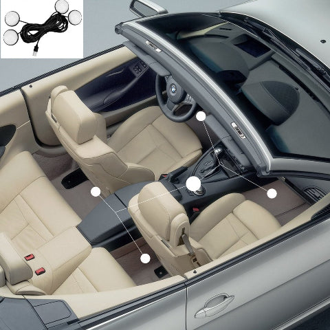 LED-Ambiente Lampe für Auto – Stilvolles Innendesign 